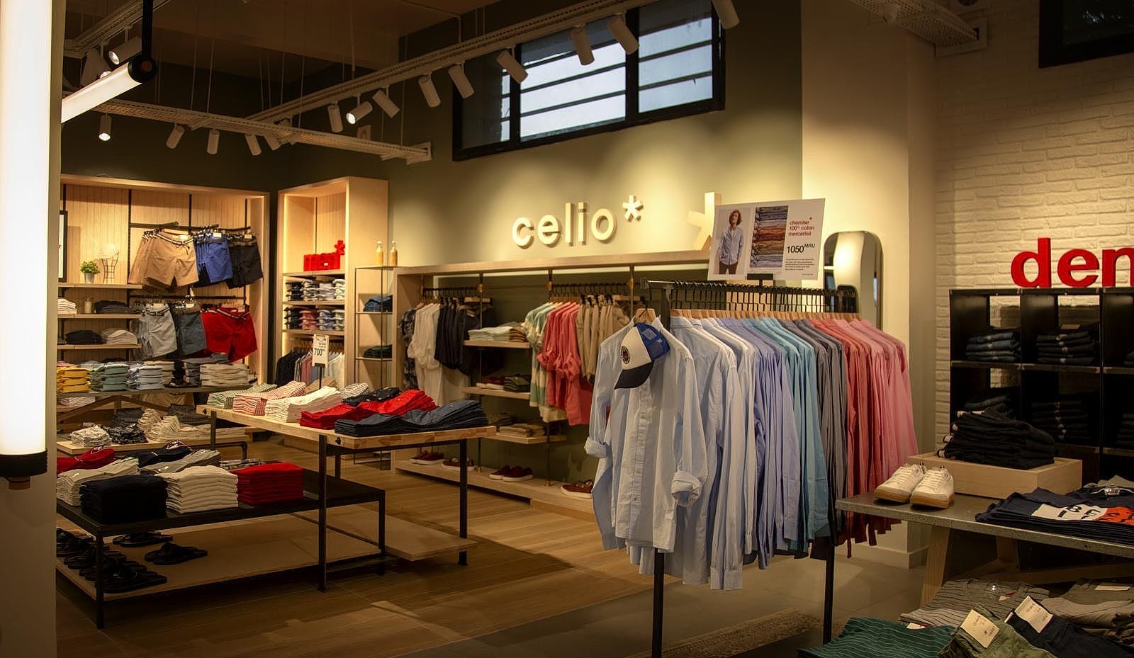 Boutique Celio - vue d'ensemble